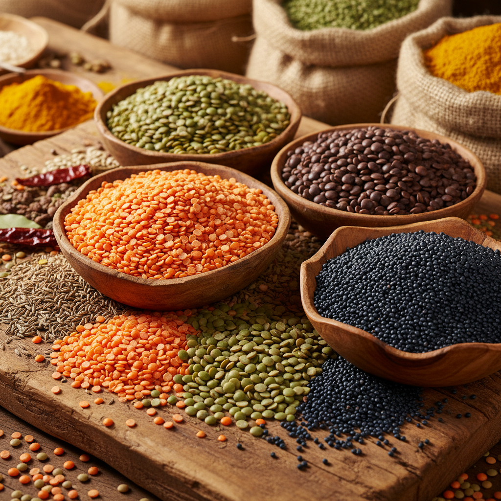 Lentils & Pulses (Dal)