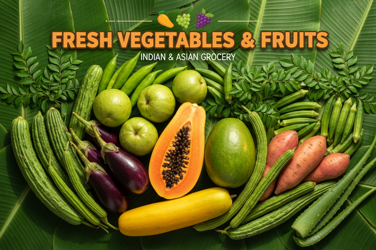 Fresh Vegetables & Fruits