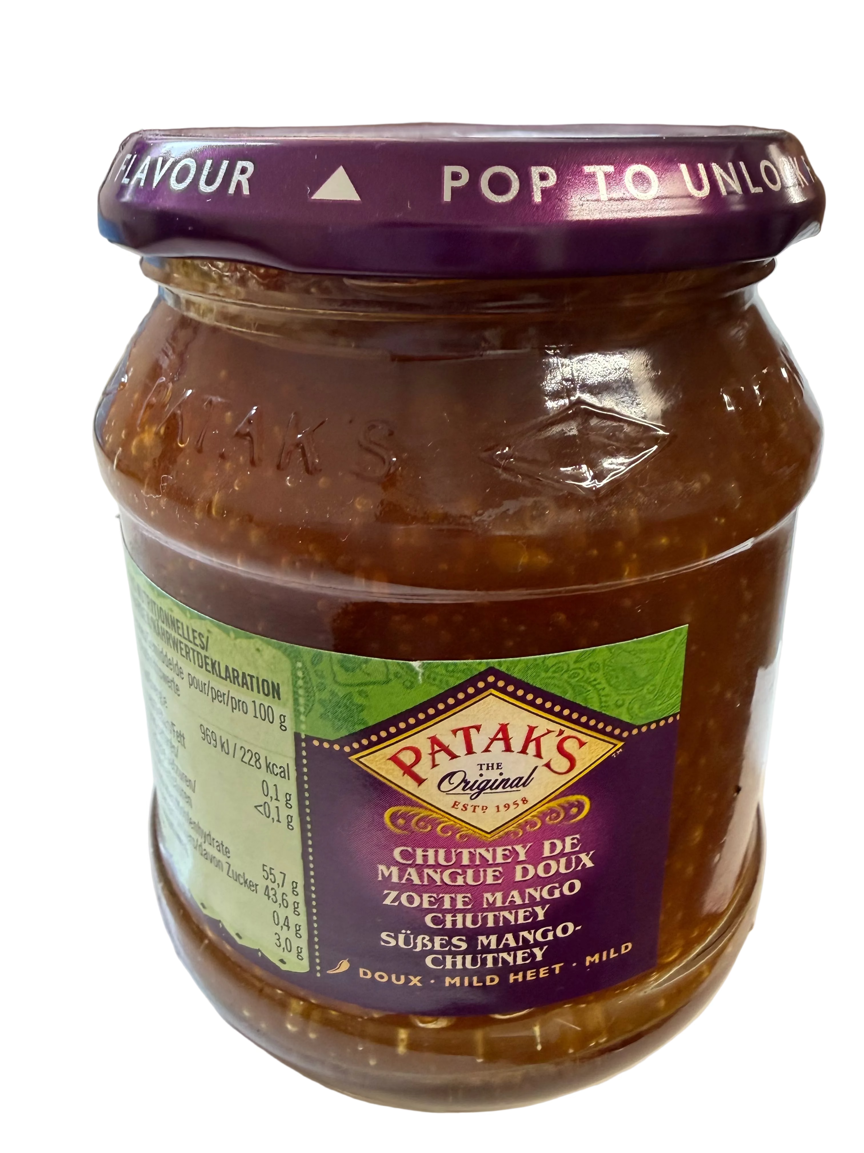 Patak Chutney Mango Sweet 340g