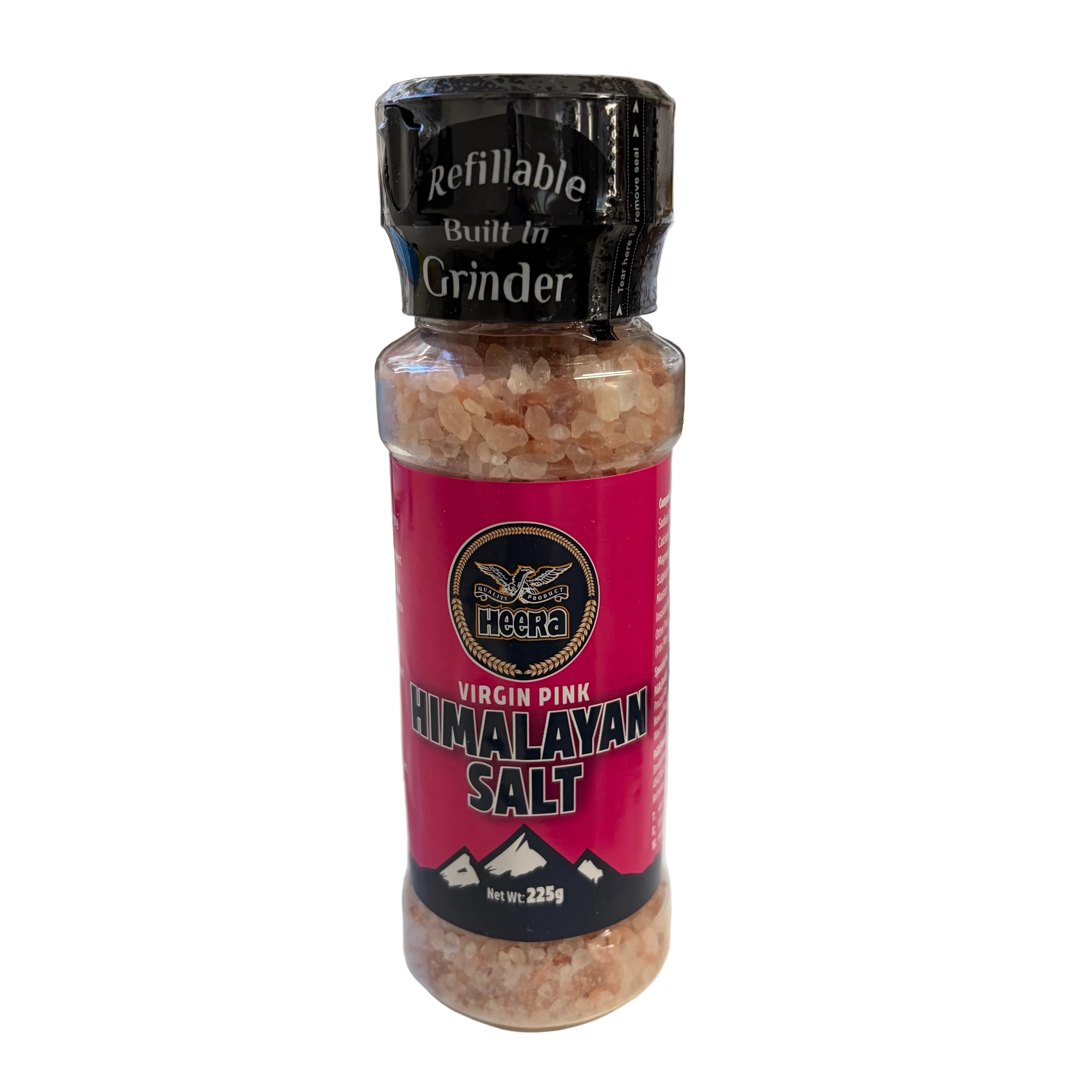 Heera Himalaya pink Salt Grinder 225g