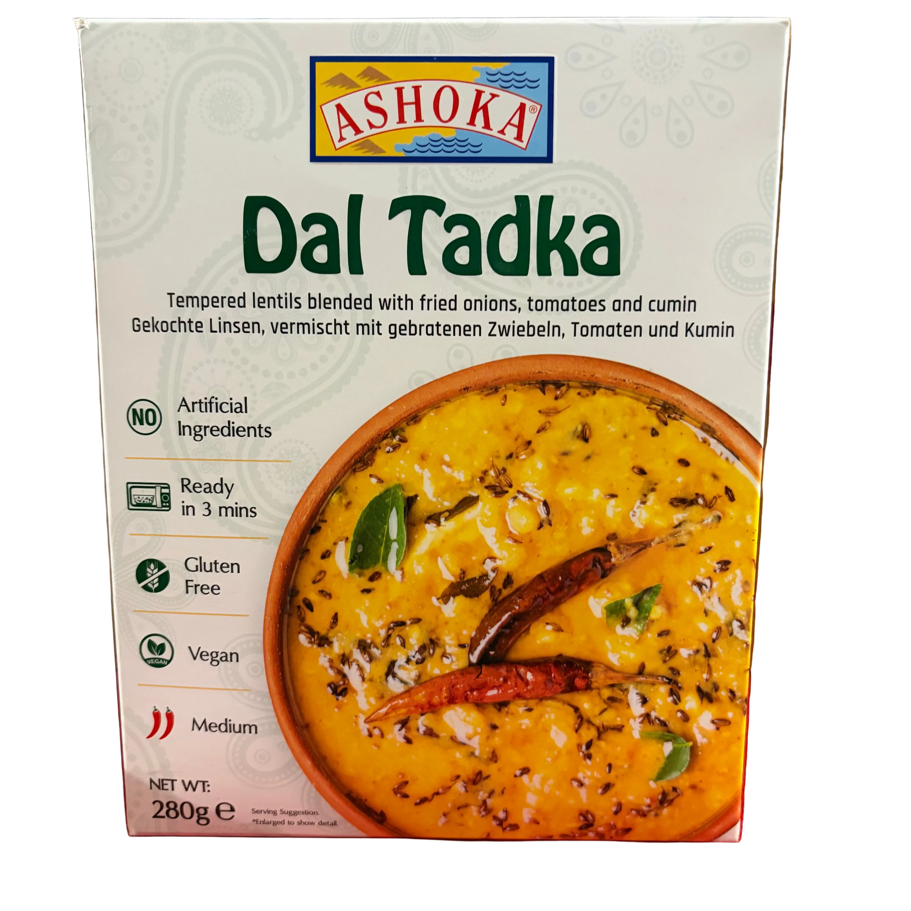 ASHOKA 280g Dal Tadka RTE