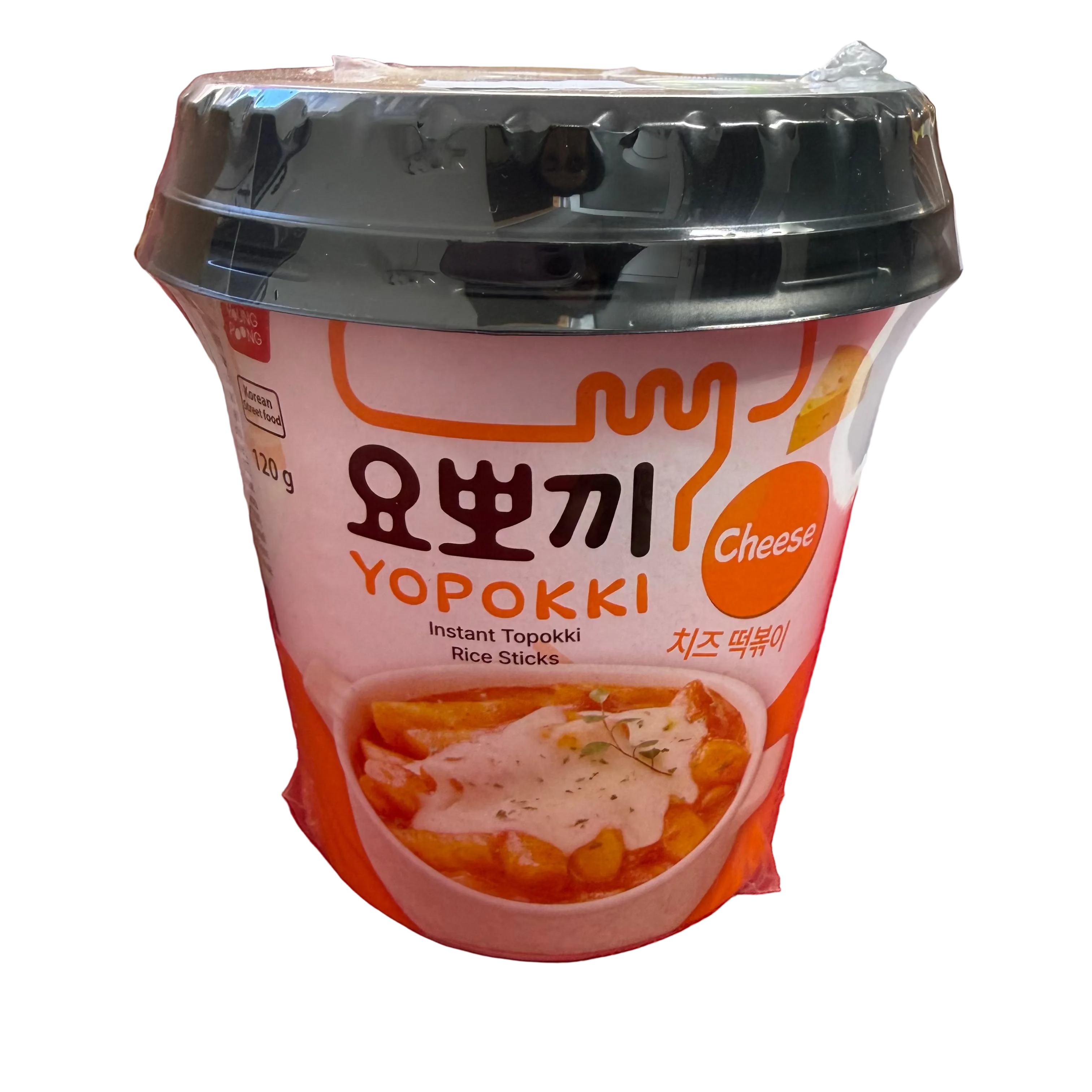 Instant Topokki Cheese 120 GR YOPOKKI