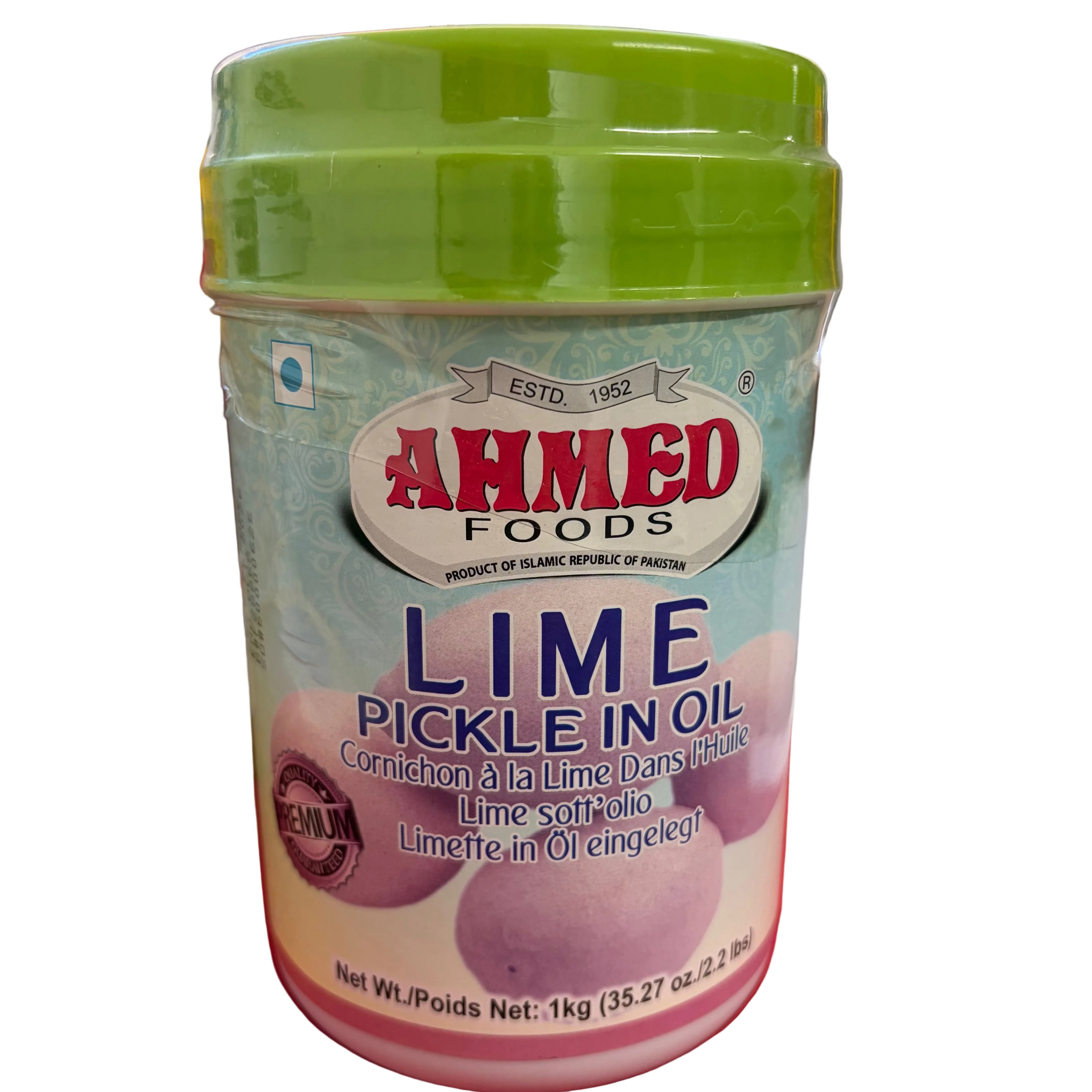 Ahmed Pickle Lime 1Kg