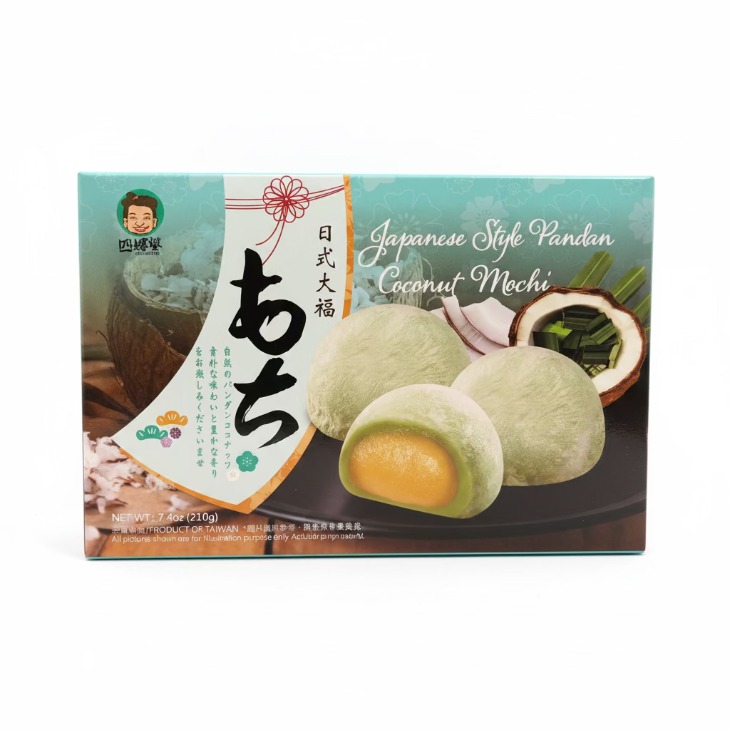 Mochi Coconut Pandan 210 G SZU SHEN PO