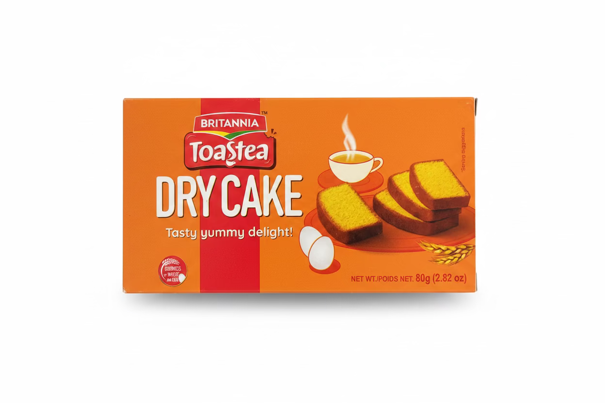 Britannia Dry Cake/rusk 80g