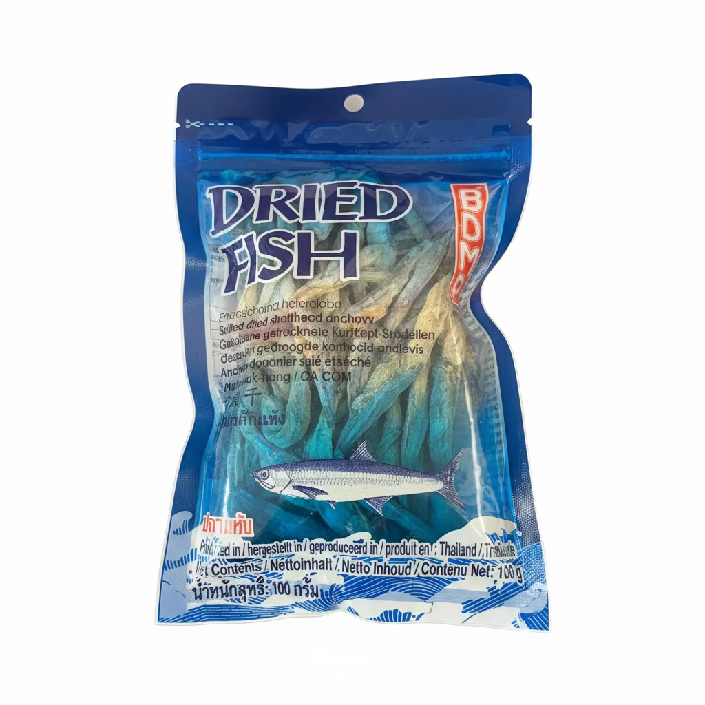 Salted dried Shorthead Anchovy 100g
