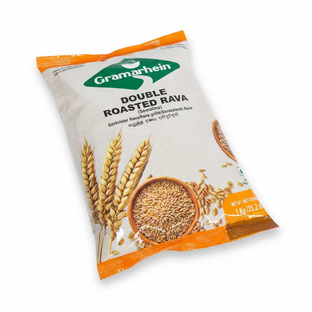 GRAMARHEIN DOUBLE ROASTED RAVA 1KG