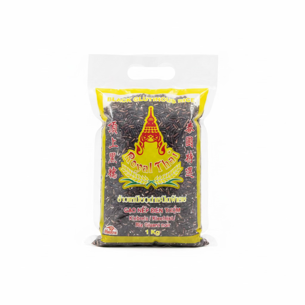 Glutinous Rice Black  1 KG ROYAL THAI RICE