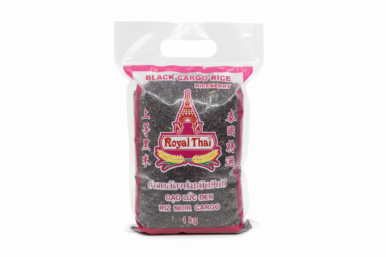 Cargo Rice Black  1 KG ROYAL THAI RICE