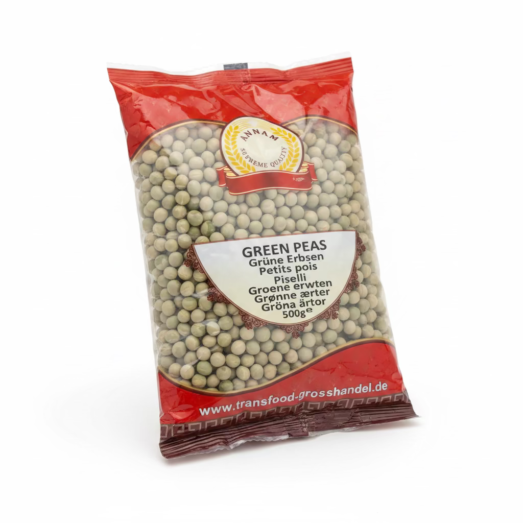 Annam Green Peas Whole 500g