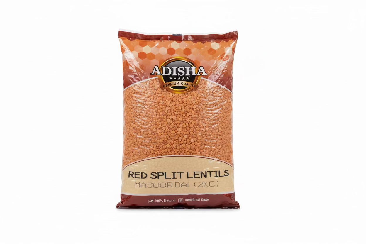Adisha RedSplit Lentils 2 kg