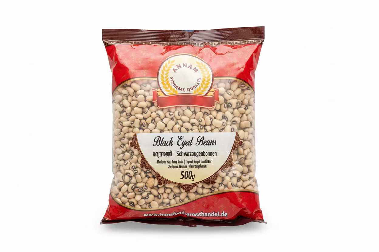 Annam Black Eye Beans 500g
