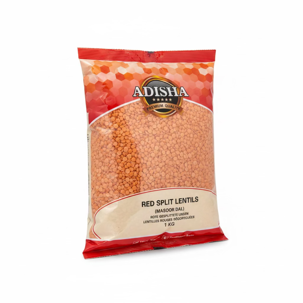 Adisha Red Lentils 1kg