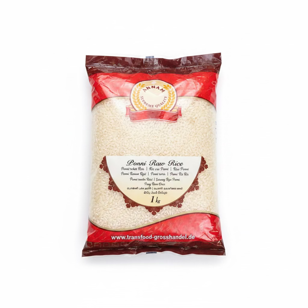 ANNAM:Ponni Raw Rice 1kg