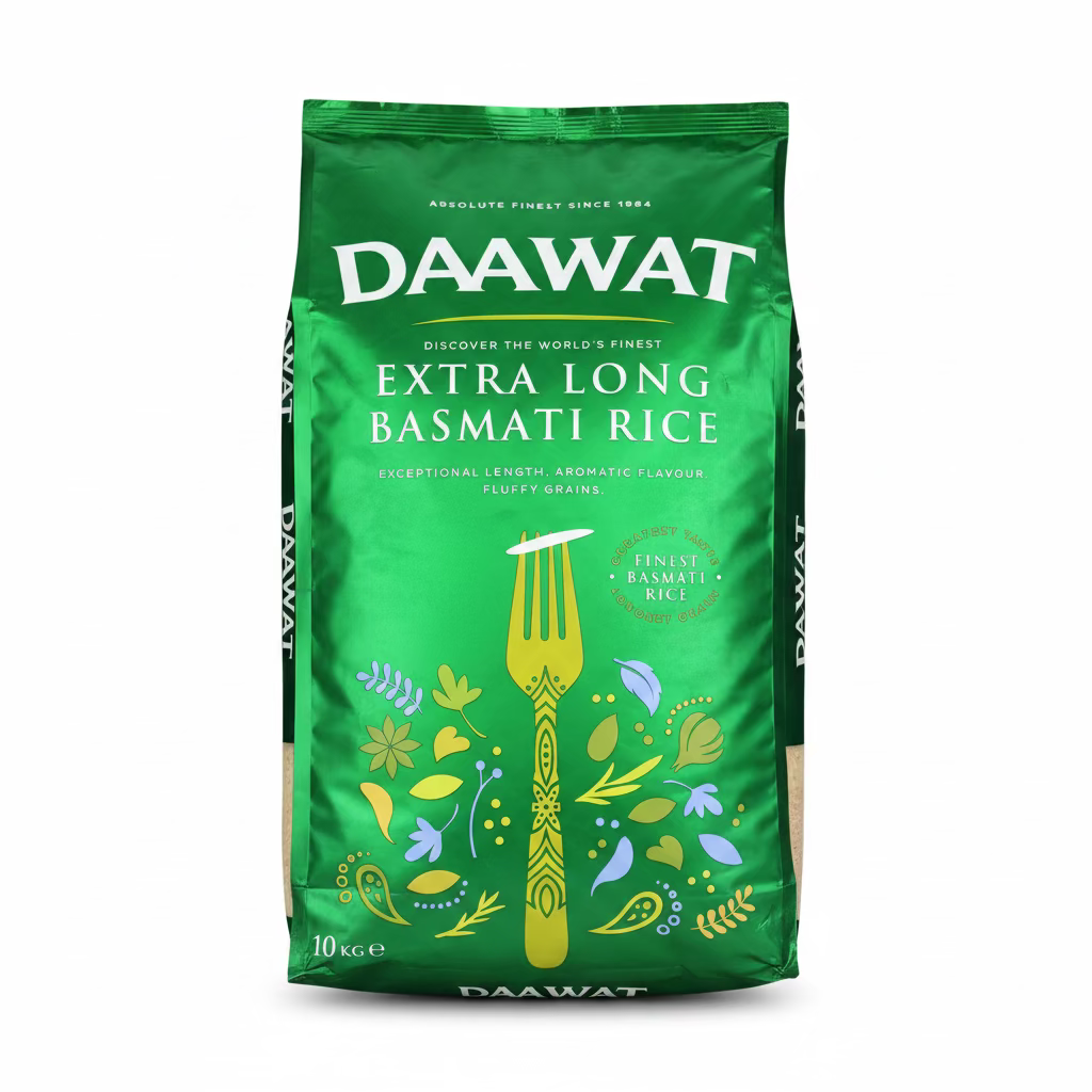 Daawat Basmati Extra Long Rice 10kg