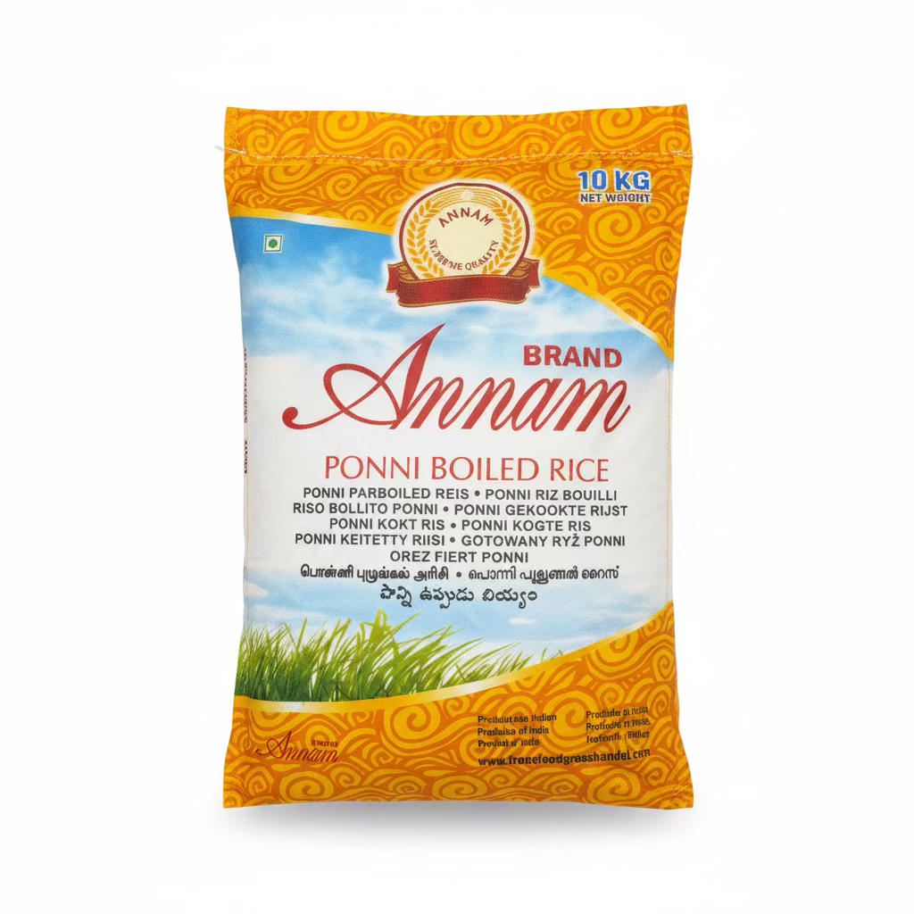 ANNAM:Ponni Boiled Rice 10kg