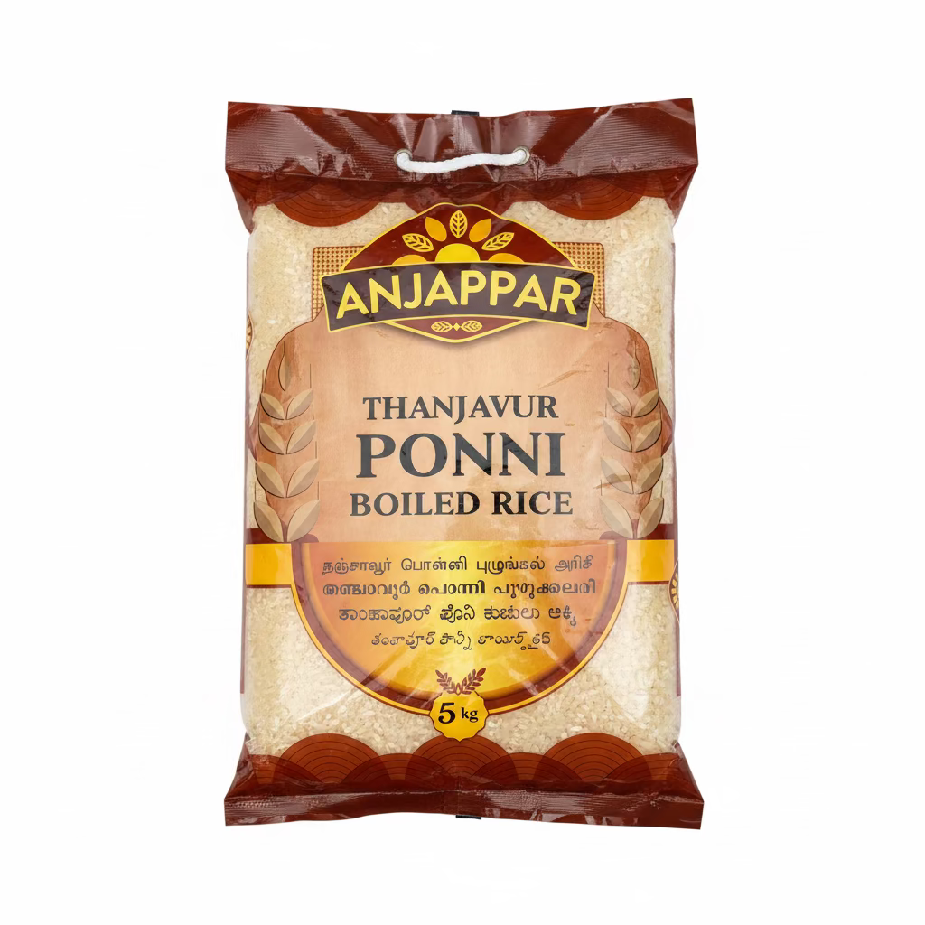 Anjappar Ponni Boiled Rice 5Kg