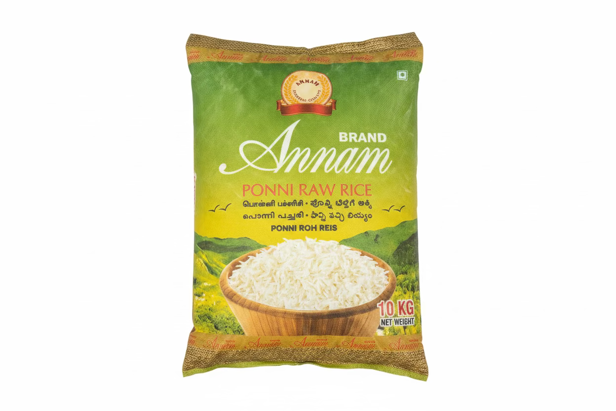 Annam Ponni Raw Rice 10 kg