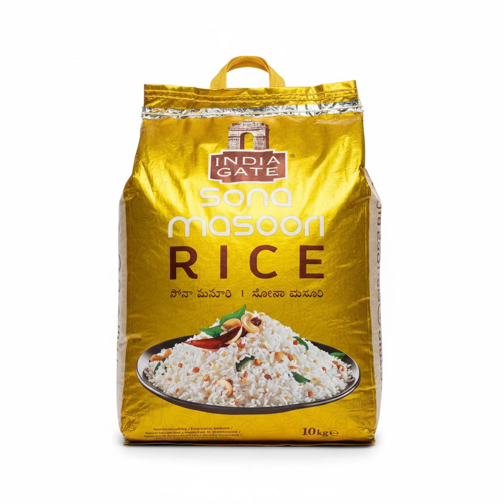 India gate Sona Masoori 10kg