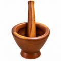 Clay Mortar& Pestle