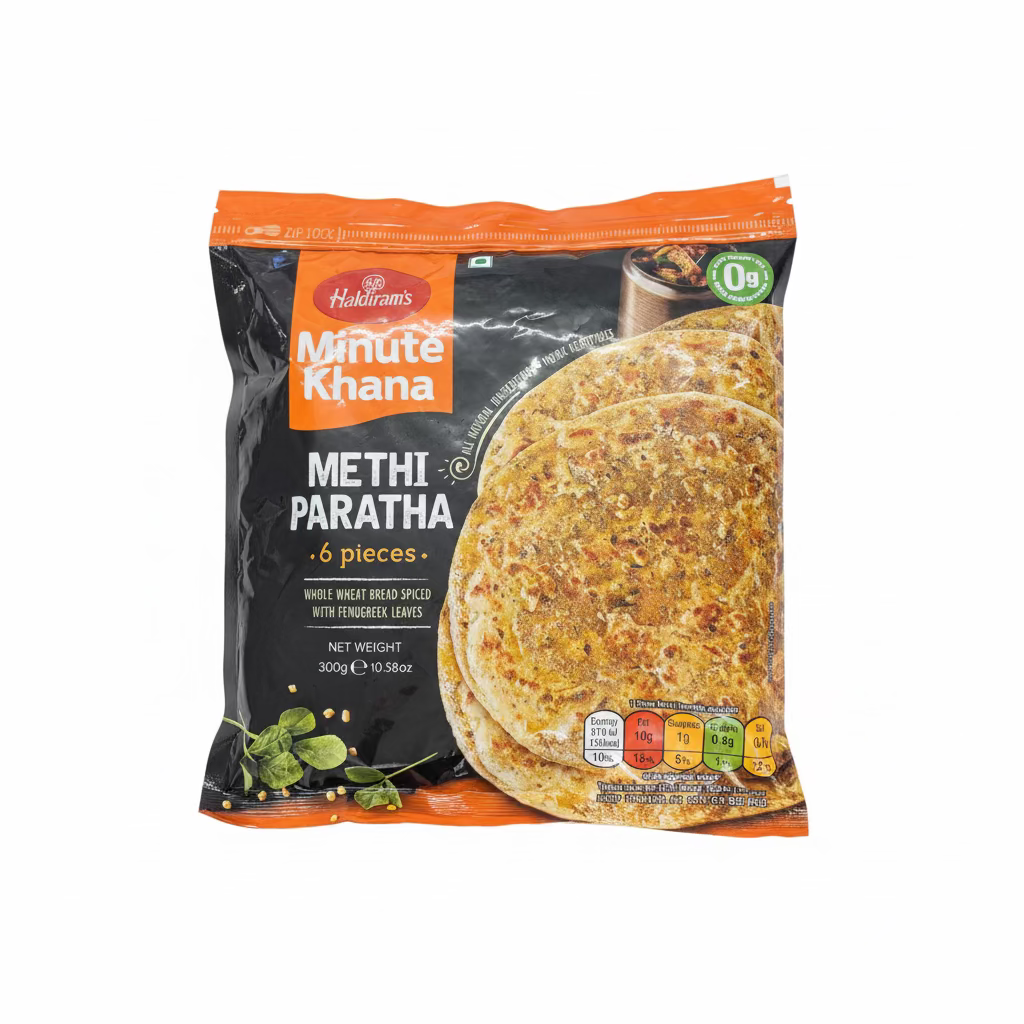 HALDIRAM: 300g Methi  Paratha