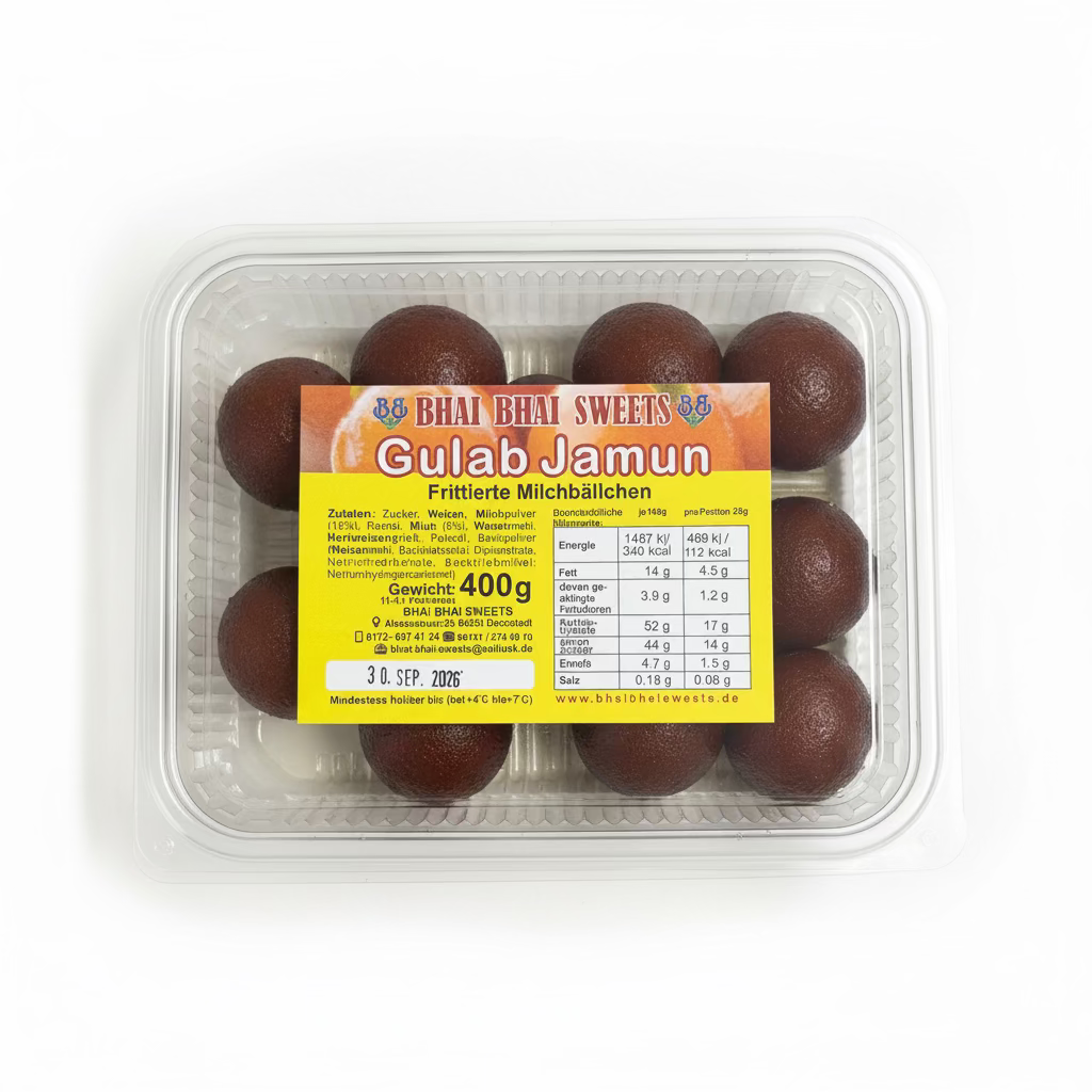 Gulab Jamun (dark) - Bhai Bhai Sweet